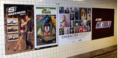 Publicidad Exterior en Avisos en el Metro - USA
